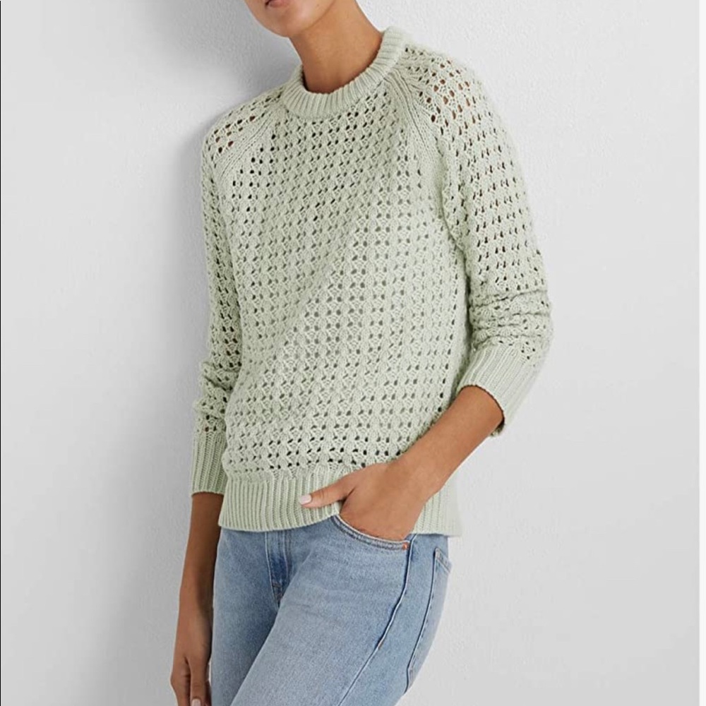 Club Monaco Open Stitch Sweater NWOT